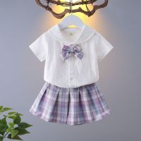 【Ready】? summer jk iform complete elementary ildren dress female coege of pleated s brim