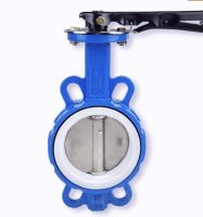 วาล์วผีเสื้อเหล็กหล่อ แบบเทปล่อน ขนาด 2-6   (Cast Iron Butterfly Valve Seat PTFE )