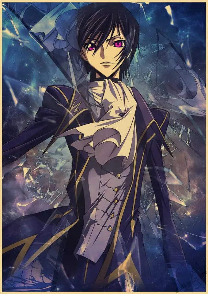 194429 Code Geass Japan Anime Boy Room Club Wall Print Poster