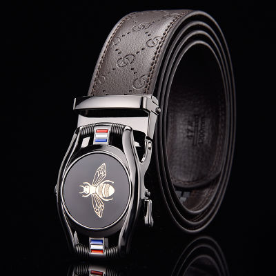 new mens belt, automatic buckle, famous brand mens belt, mens luxury belt, stylish leather business belt