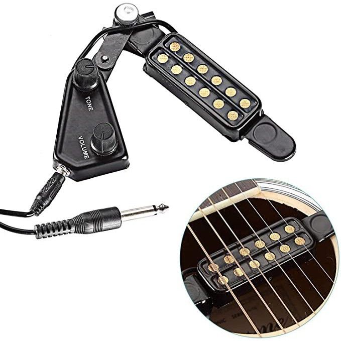 12-hole-guitar-pickup-กีต้าร์โปร่ง-ปิ๊กอัพกีตาร์โปร่ง-ปิ๊กอัพกีต้าร์โปร่ง-ปรับระดับเสียงได้-ปิ๊กอัพกีตาร์โปร่ง-ปิ๊กอัพกี