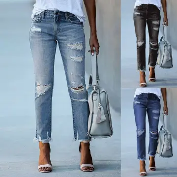 Women's Ripped Jeans, Women's Jeans