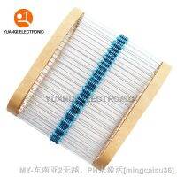 【DT】hot！ 100PCS/LOT 1/4W 1  Metal Film Resistor 0.25W 0.1 0.15 1.5 12 33 47 68 150 240 560 1K 3.3K 8.2K 10K 100K 680K 1M 10M 22M ohms