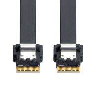 Jimier Pci E Slimline โฮสต์38pin กับสาย Sff 8654 Sas Target Sas 4.0 Sff 8654 4i