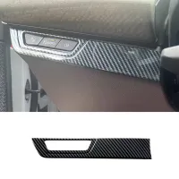 For X1 U11 2023 2024 Car Headlight Switch Cover Frame Trim Sticker Accessories - ABS Carbon Fiber