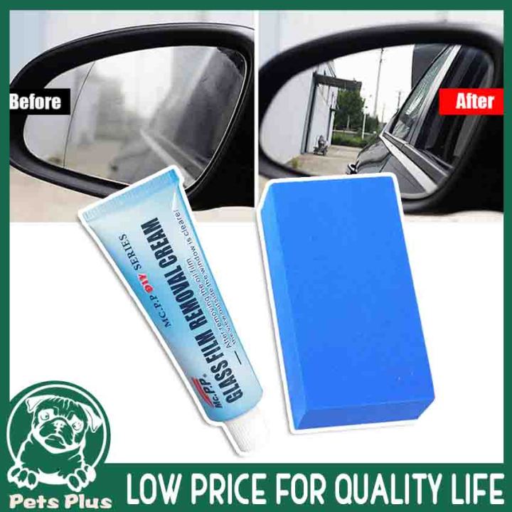 20g Car Windshield Oil Film Remover Auto Glass Polishing Degreaser Bathroom Glass  Cleaner Car Window Oil Film Clean Polish Paste