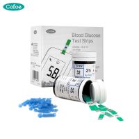 Cofoe เครื่องวัดน้ำตาลในเลือด + แผ่นสำลี สำหรับ yiling glucometer