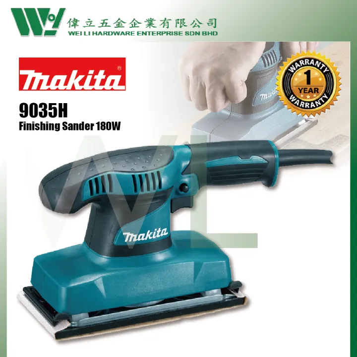 Makita 9035H Finishing Sander 180W/ wood sanding mesin kertas pasir