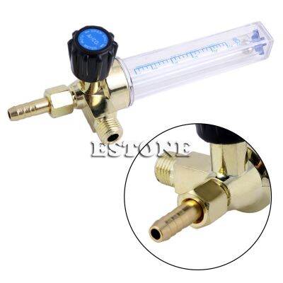 7mm Barb 1/4PT 0.15 MPA Flow Meter Gas Argon Regulator Welding Weld