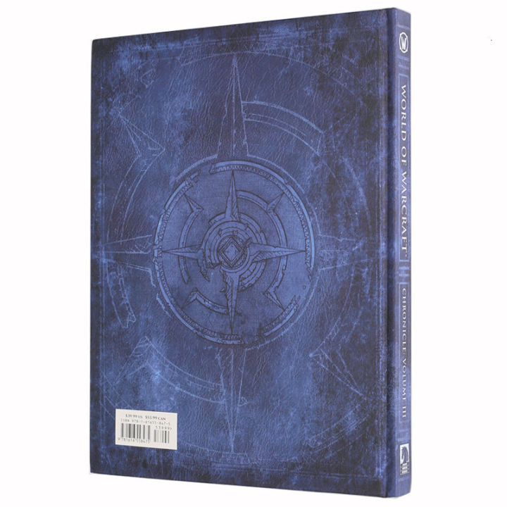 world-of-warcraft-chronicleเล่มที่3ภาษาอังกฤษต้นฉบับworld-of-warcraft-chronicleเล่มที่3พวงกุญแจโลหะของblizzardอัลบั้มปกแข็งสีเต็มปก