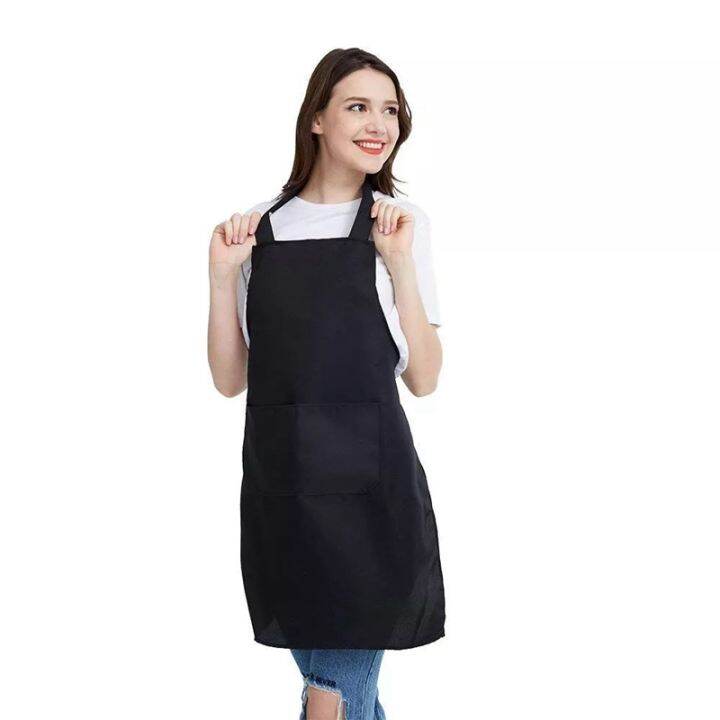 10-pack-bib-apron-unisex-black-apron-bulk-with-2-roomy-pockets-machine-washable-for-kitchen-crafting-bbq-drawing