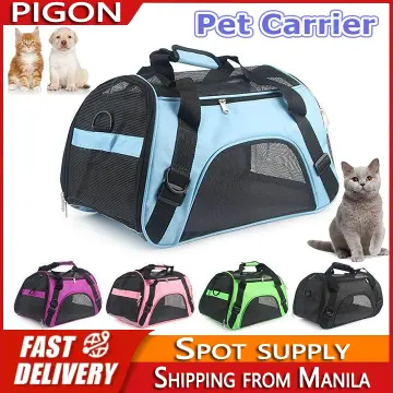 Cat Car Carrier Bags Dog Breathable Backpack Pet Foldable Outgoing Travel  Tote Bag Cat Supplies Puppy Transport Box Accessories
