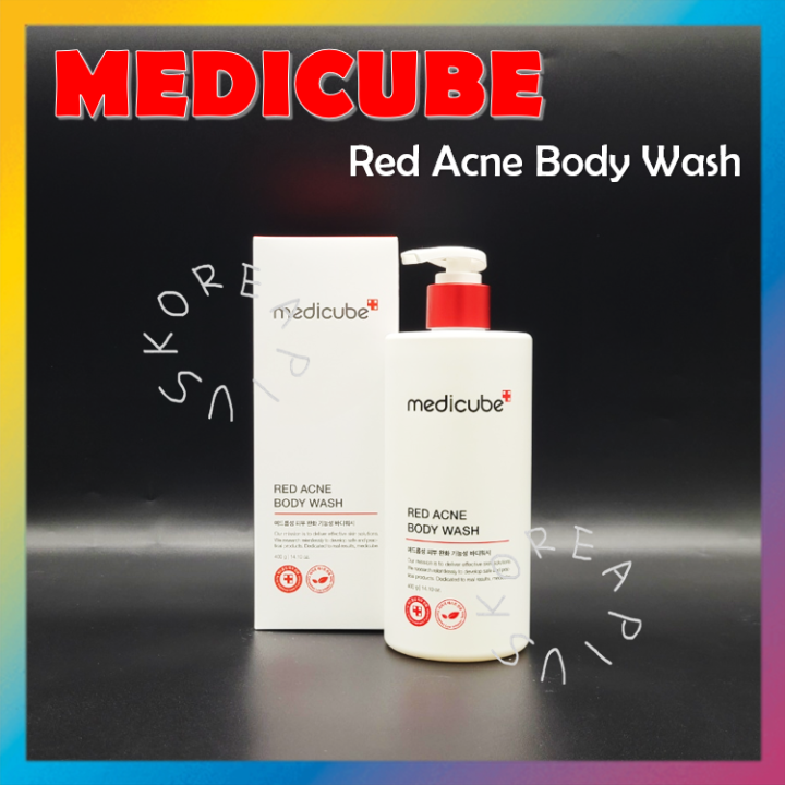 [MEDICUBE] Red Acne Body Wash 400g Lazada