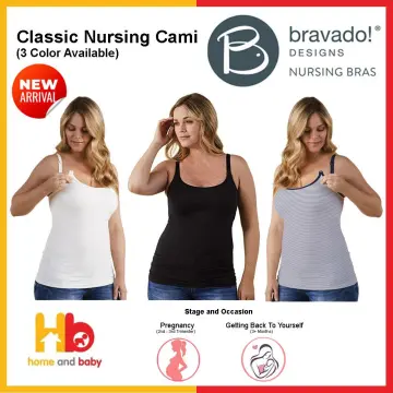Bravado Designs Classic Nursing Cami - Black (M) 