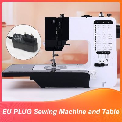 Domestic Sewing Machine Free Shipping Portable Handy Mini  Overlock Knitting Start Button Electrec With Pedal Table Sewing Machine Parts  Accessories