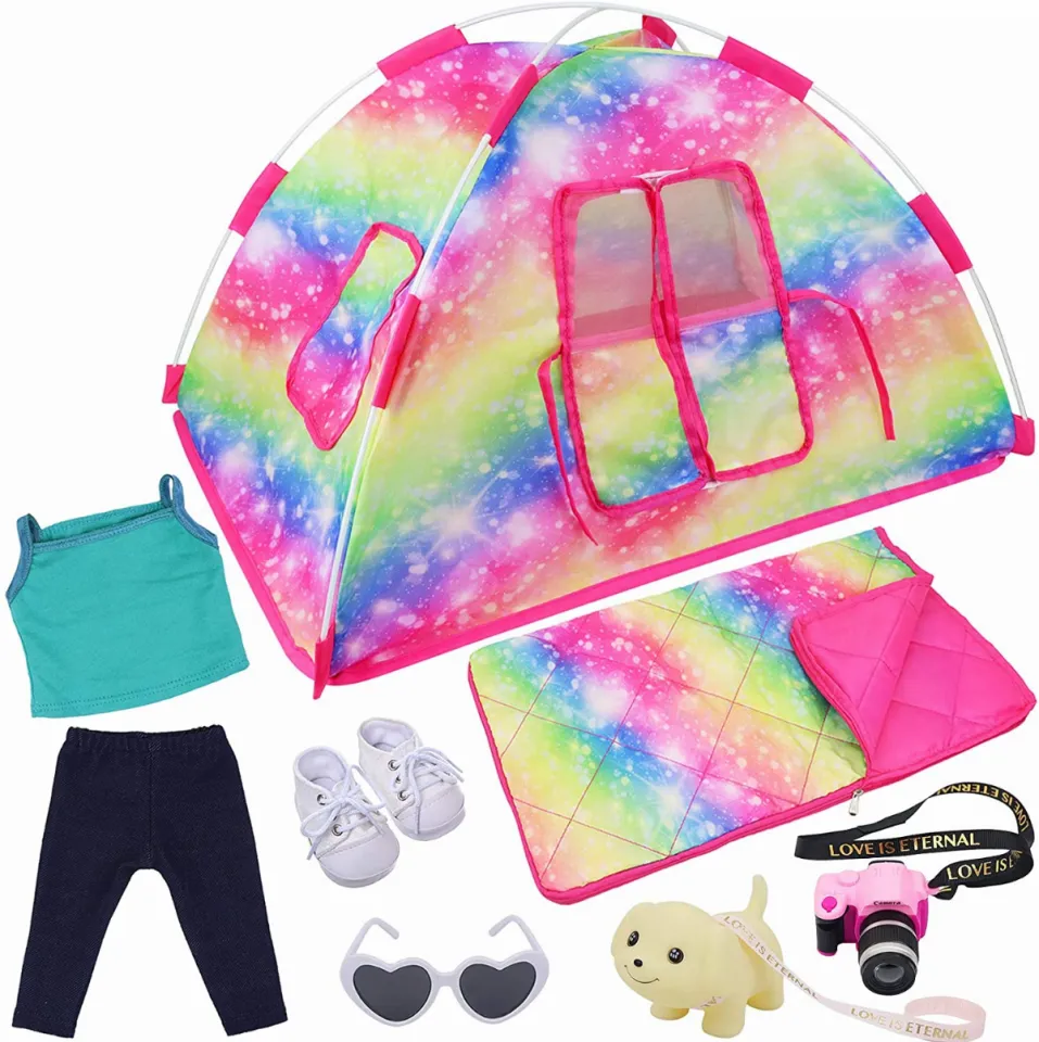 18 doll camping accessories