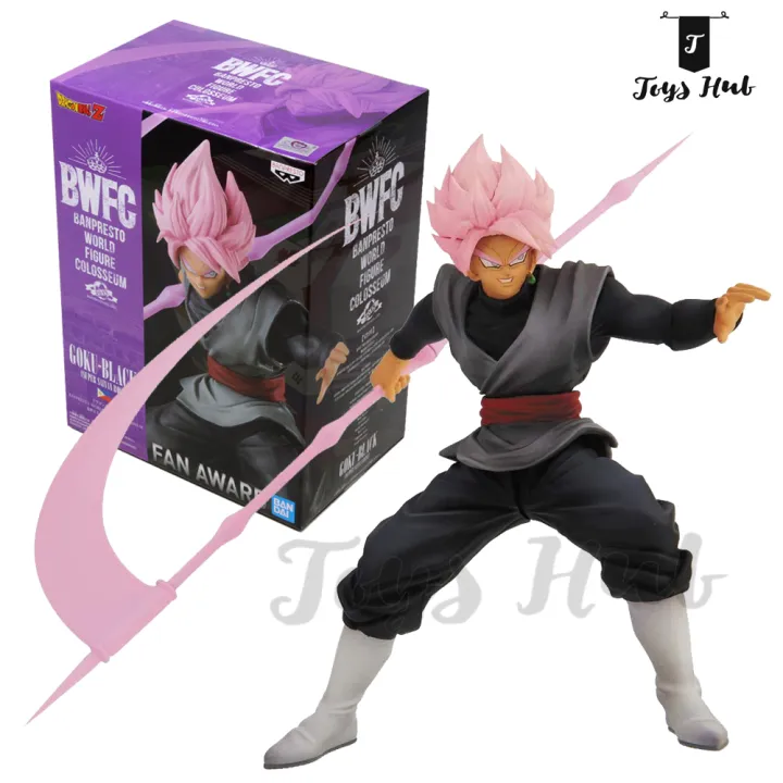 Boneco Dragon Ball Super Goku Black Super Saiyajin Rose Colosseum