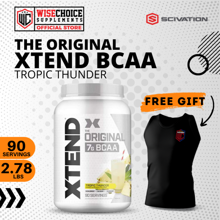 SCIVATION XTEND BCAAS 90 SERVINGS TROPIC THUNDER FLAVOR Lazada PH