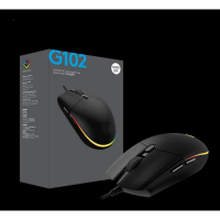 G102เมาส์แบบมีสายรุ่นที่สองเกมอีสปอร์ตสำนักงานธุรกิจส่องสว่างเหมาะสำหรับโน๊ตบุ๊ค