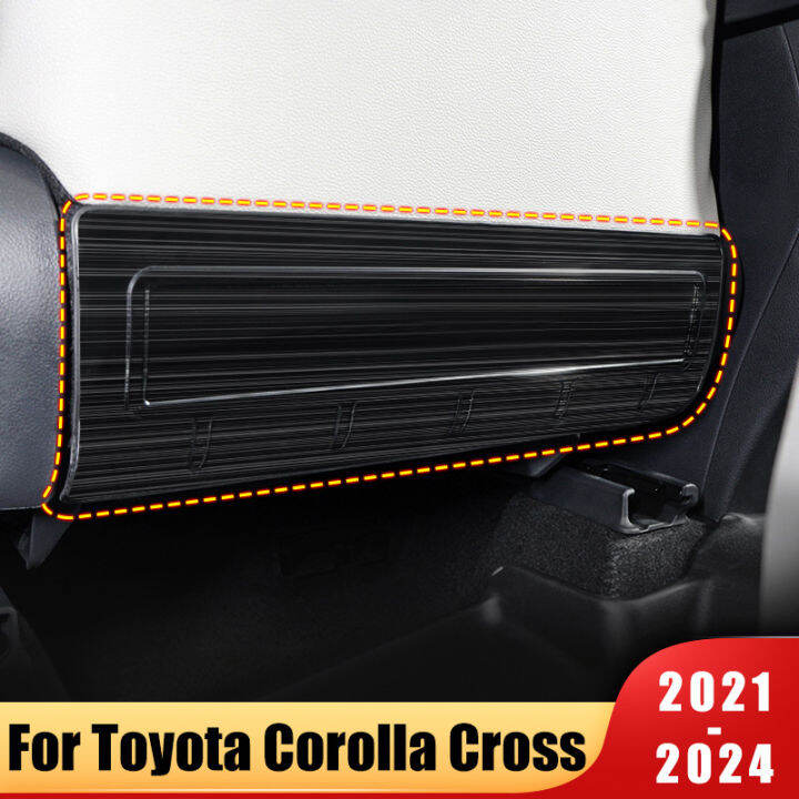 Free Shipping! EKR Custom Fit Corolla Cross Hybrid Car Seat Covers For Toyota Corolla Cross Hybrid S,SE,XSE 2023 2024 Full Set Waterproof Leather(Beige
