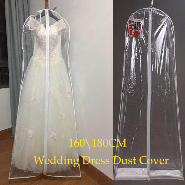 【Wedding dress Dust Cover】160、180cm Wedding Ball Gown Prom Dress