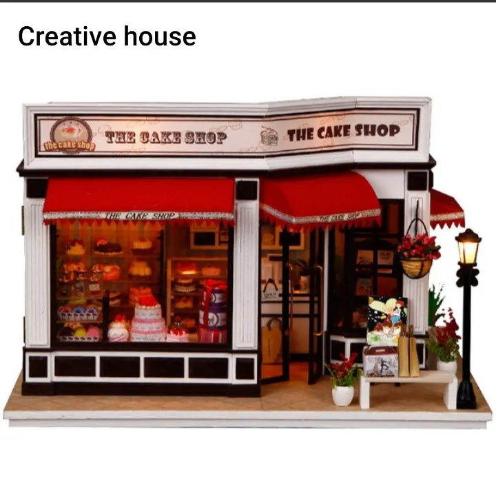 Mô hình giấy 3D tiệm bánh ngọt  Shopee Việt Nam