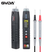 GVDA มัลติมิเตอร์ RMS จริงปากกาดิจิตอลความต้านทานความจุ AC DC อัจฉริยะมีหลายเครื่องตรวจสอบความถี่4000เครื่องทดสอบหลายเครื่อง