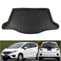 แผ่นรองกระโปรงหลังรถผ้ายางปูท้ายรถพื้นรถบรรทุก Dulang untuk Honda Fit 2014-2017 &amp; Jazz Hatchback GK5