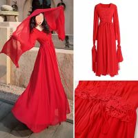 Saka salt lake of qinghai lake tourist nations wind dress beach vacation red desert pictures dress skirt