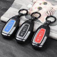 ABS Car Remote Fob Key Case Cover Bag For Hyundai i30 i30N Veloster Palisade Grandeur IG Venue 2017-2019 2020 2021 Accessories Key Chains