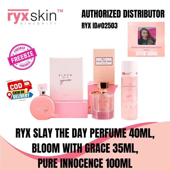 RyxSkincerity Perfume Slay The Day Ryx Eau De Perfum 40ml I Bloom with ...