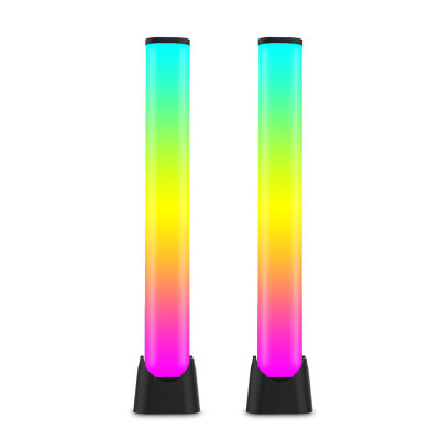 Smart LED Light Bars RGBIC Ambiance Backlights Bluetooth 10 Scene Modes Pickup Rhythm Light Music Sync Kit Works Play Light Bar