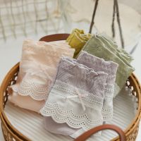 【YF】 size 45-100kg Seamless Panties women japanese antibacterial sweet lace underwear N794