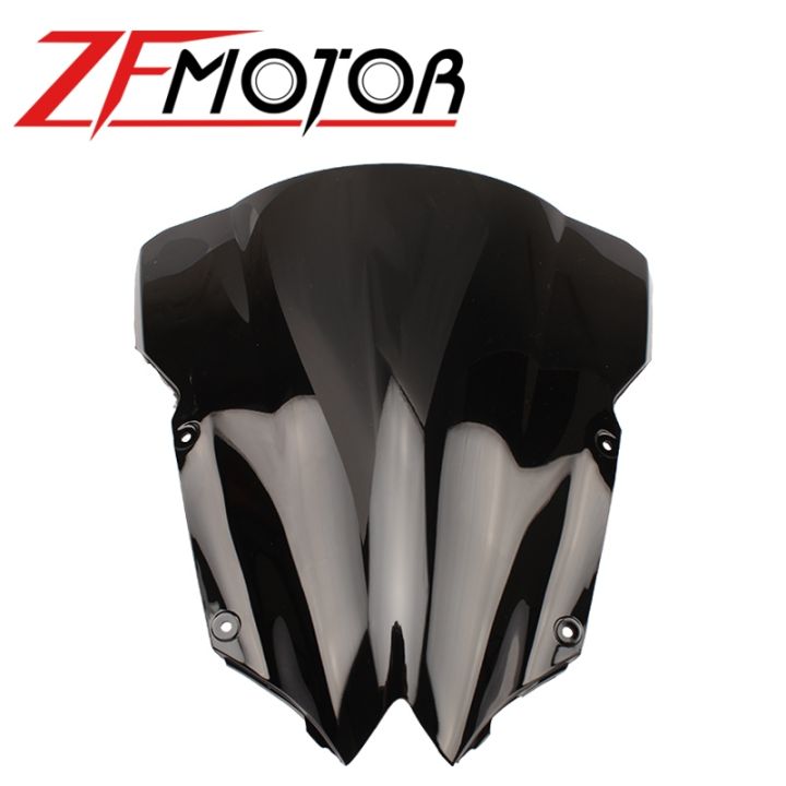 กระจกบังลม-yzf600สำหรับยามาฮ่า-r6-2008-2009-2010-2012-2013-2014-2015-2016-207สีขาวกระจกบังลมหน้าฟองน้ำสองชั้น-r6-yzf-600-yzf