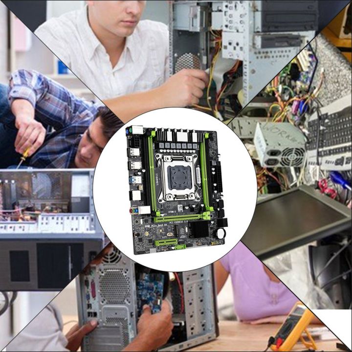 coyen-mainboard-x79m2-2-0-with-xeon-e5-2640-v2-processor-ddr3-1600m-hzram-m-2-ssd-mining-machine-mainboard-desktop-computer-memory-mainboard-set-integrated-display-computer-accessories