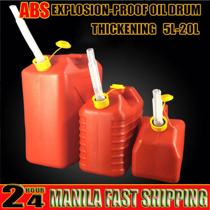 【3 Year Warranty】Manila spot sales Fuel Tanks Plastic Petrol Cans Car