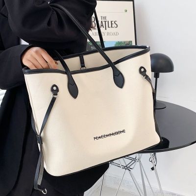 MLBˉ Official NY new bag tote bag niche female large-capacity shopping bag going out cloth bag portable middle-aged bag retro bag