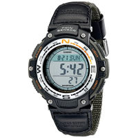 Casio Mens SGW100B-3V Digital Compass Twin Sensor Sport Watch