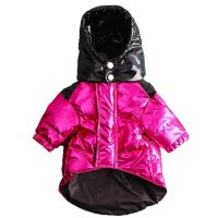 Luxury Designer Pet Dog Clothes for Small Dogs Down Jacket Winter Coat Medium Dog Costume Puppy Clothing Schnauzer Chihuahua Pug