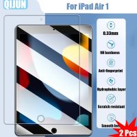 ฟิล์มกระจกเทมเปอร์แท็บเล็ตสำหรับ iPad Air 1 9.7,Air1กันระเบิดและกันน้ำทนต่อการขีดข่วน2ชิ้นสำหรับ A1476 A1475 A1474