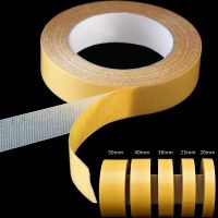 10M Strong Fixation Of Double Sided Cloth Base Tape Translucent Mesh Waterproof Super Traceless High Viscosity Carpet Adhesive Adhesives  Tape