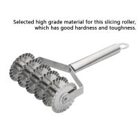 Dough Roller Professional Stainless Steel Rolling Slicer Baking Hand Tool Bread  Cake Cookie Accessories