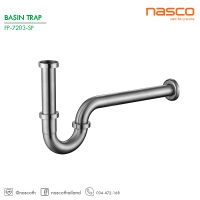 NASCO ท่อน้ำทิ้งอ่างล้างหน้า P-Trap 400mm. FP-7203-SP SUS304