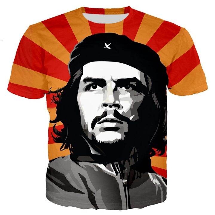 ผู้ชายฤดูร้อน-che-guevara-3d-พิมพ์เสื้อยืด-unisex-แฟชั่นสไตล์สบายๆ-t-เสื้อ-harajuku-streetwear-เสื้อผู้หญิงขนาดใหญ่เสื้อยืด