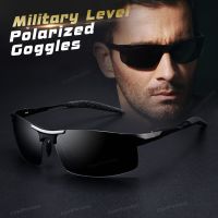 【hot】 CoolPandas Polarized Men  39;s Aluminum Sunglasses Driving Mirror Male Glasses Men Eyewear UV400 Oculos De Sol