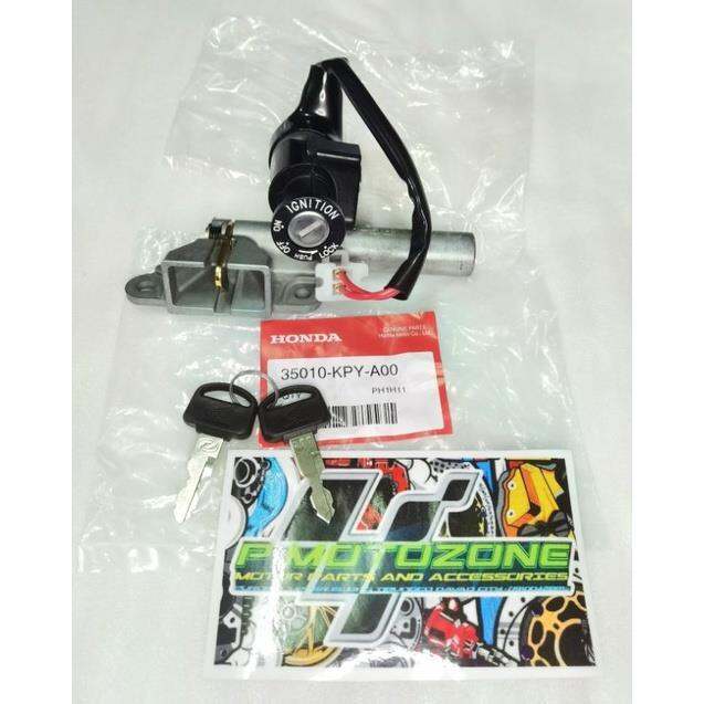 Ignition switch set/Key set Xrm 125/Xrm 110/Wave 100/Wave 125 Honda