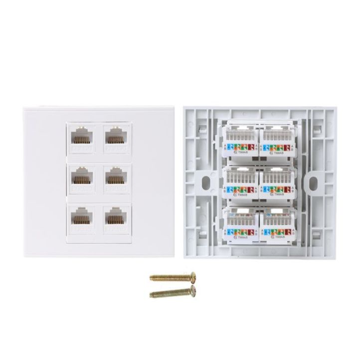 must-have-แผง-rj45ชนิดพอร์ตแผง86สายเคเบิลเครือข่าย-cat5e-1to-อินเตอร์เฟซซ็อกเก็ตคอมพิวเตอร์เอาท์เล็ตเครื่องมือปรับปรุงบ้าน