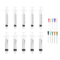 Plastic Syringe Injector Painting Syringe Essential Oil Accessories Perfume Bottle Syringe Hand Push Lab Liquid Syringe Drawing Painting Supplies