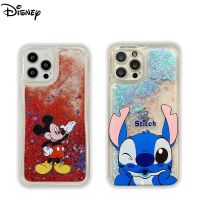 ﹊ Disney Mickey Minnie Stitch etui na telefon iPhone 14 13 12 iPhone 11 Pro Max XS 7 8 XR Cartoon Cute etui ochronne