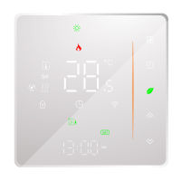 WiFi Smart Thermostat Temperature Controller โปรแกรมรายสัปดาห์รองรับการควบคุมแบบสัมผัส /Mobile App/ การควบคุมด้วยเสียงเข้ากันได้กับ Alexa/google Home